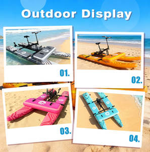 Популярный надувной водный велосипед-катамаран на одного человека для продажи, тренд 2026 года - Product Image 5