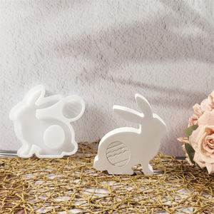 Handmade <b>Resin</b> Casting <b>Molds</b> <b>for</b> DIY Ins Style Decorative Ornaments X0452 <b>Silicone</b> <b>for</b> Rabbit Cake Tools <b>Mold</b> - Product Image 4