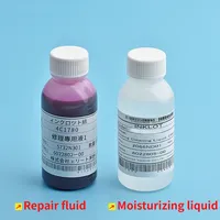 Liquide de protection hydratant pour tête d'impression 100 ml, liquide de réparation rouge, liquide de nettoyage original pour l'entretien quotidien de la tête d'impression