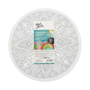 MONT marte màu vải 30cm Vòng Mandala 4 Asstd kéo dài <span class=keywords><strong>pre</strong></span>-in <span class=keywords><strong>Canvas</strong></span> Panels đối với bức tranh - Product Image 3