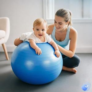 55cm épaissi PVC sage-<span class=keywords><strong>femme</strong></span> Yoga balle anti-déflagrant Fitness balle pour les femmes enceintes post-partum minceur façonnage Pilates balle - Product Image 4