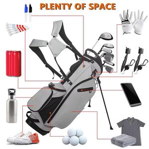 Bolsa de Golf de Nailon de 14 Compartimentos con Logotipo Bordado Personalizado, Cierre de Cremallera, para Palos y Pelotas, para Carrito de Golf - Product Image 5