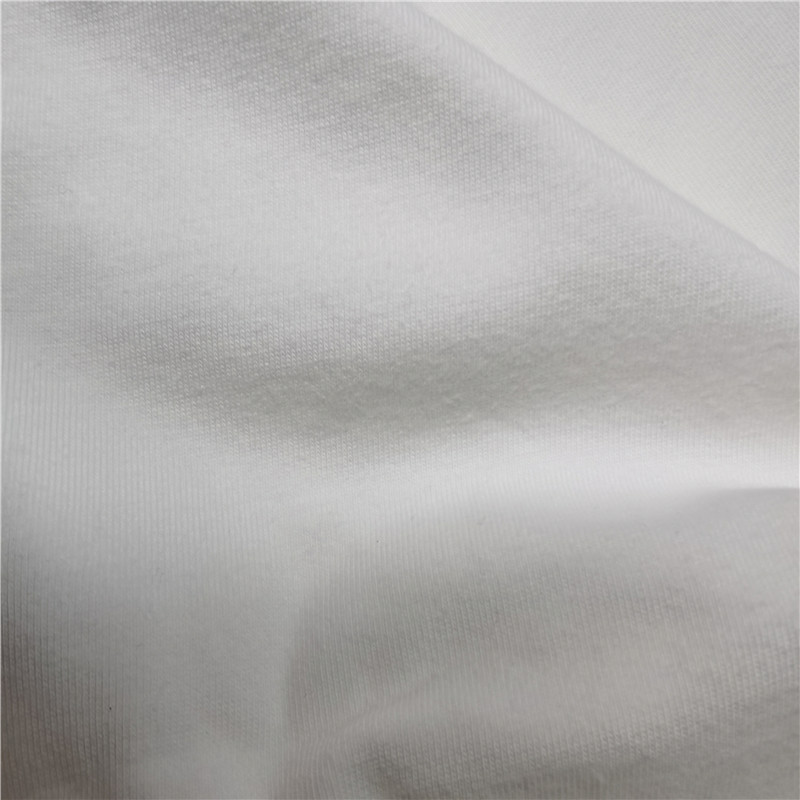 95% Organic Bamboo 5% Spandex Jersey 190gsm Soft Comfortable Bamboo Fiber Elastane Knit Fabric for Tshirt Underwear Dress Fabric