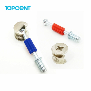 TOPCENT 15 Mét OD Cam Phù Hợp M6x40mm Dowel Screws 3 Trong 1 Đồ Nội Thất Kết Nối Kit - Product Image 2