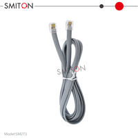 Câble téléphonique RJ12, câble plat, câble modulaire 6p6c