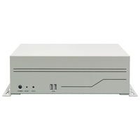 Châssis d'ordinateur industriel mural 2U avec fente d'extension PCIe ipc i3 /i5 / i7 en option