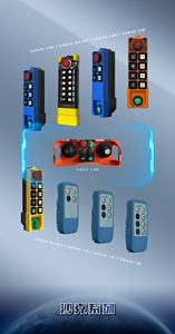 Saga L12 10 Nút Tốc Độ Gấp Đôi Công Nghiệp Không Dây Đài Phát Thanh Cần Cẩu Điều Khiển Từ Xa Thiết Bị Chuyển Mạch Hoist Overhead Cầu Cần Cẩu Điều Khiển - Product Image 5