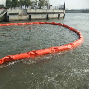 Pluma de retención de derrames tipo flotador de PVC, flotante sólido para aguas en la costa, pluma de aceite de PVC - Product Image 6