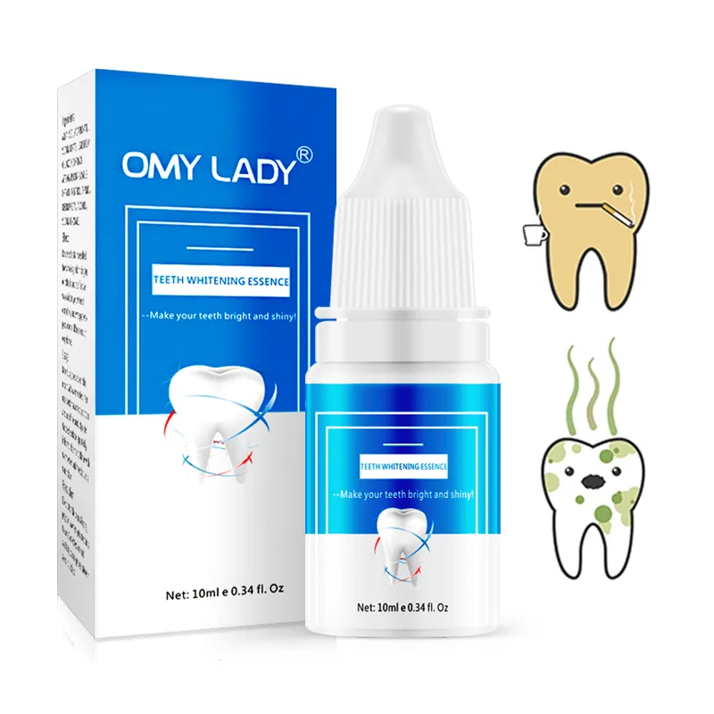 Omy Lady Serum Pencerah Gigi, Serum Pencabut Plak Gigi Tanpa Bau Tidak Dapat Diminum