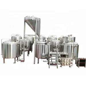 Peralatan pembuatan bir mikro Turnkey 1000lts brewhouse 3-kapal fermenter bir unitank Australia sistem pembuatan bir mid-west supply