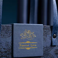 Nouveauté Boîte cadeau de luxe avec poignée en corde de transport