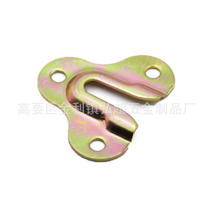 Connecteur en fer couleur zinc plaqué 51x44mm, support de fixation pour bureau, pour assemblage de meubles - Product Image 4