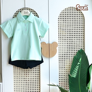 เสื้อโปโลเด็กขายส่ง ปักโลโก้ได้ เสื้อยืดผ้าฝ้ายสำหรับเด็กชาย เด็กหญิง ใส่ไปโรงเรียน ใส่ลำลอง ใส่เล่นกีฬา - Product Image 1