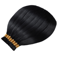 Cheveux Indiens en Gros Marque Blanche 100% Naturels Non Traités Double Drawn Pointes Épaisses Qualité Usine