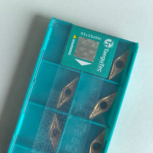 เม็ดมีดกลึง VNMG130404MT TT5100 Taegutec ทำจากทังสเตนคาร์ไบด์ สำหรับเครื่องกลึง CNC ความแข็ง HRC45-60 เคลือบ CVD สำหรับงานเหล็ก - Product Image 6