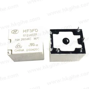 Venta caliente relé de potencia 5/12/24VDC 10A DIP 4pin HF3FD/005/012/024-HSTF Cocina eléctrica para ventas al por mayor