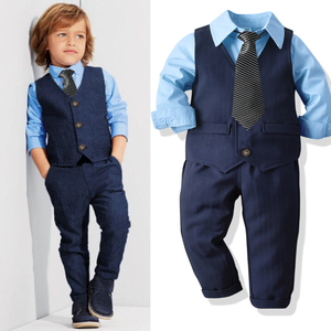 Уличная Мода США, формальный костюм для мальчиков, одежда для маленьких детей, заводская цена, хорошее качество, дизайнерская одежда для мальчиков - Product Image 2