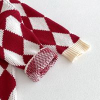 Combinaison en tricot pour bébé 100% coton, manches longues, combinaison en tricot pour nouveau-né, pull pour bébé, tenue de Noël pour bébé, automne hiver
