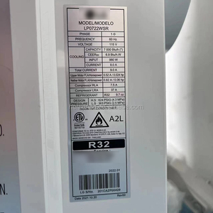 แอร์เคลื่อนที่ L&G ขนาด 5000btu 7000btu 110v 60hz ใช้สารทำความเย็น R32 ประหยัดพลังงาน ของแท้ มีสินค้าจำนวนมากในสต็อก ปี 2025 รุ่นใหม่ล่าสุด - Product Image 6