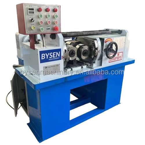 Hydraulic Circular Thread Rolling Machine for Spike Screw Bolt Rod Rebar Hydraulic Threading Machine BM28-80