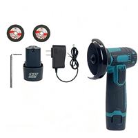 Mini-meuleuse d'angle professionnelle industrielle 12V avec cordon, multifonctionnelle, pour bricolage, polisseuse, coupeuse à usage domestique, moteur sans balais