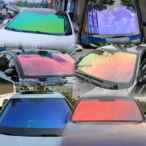 Película de Vinilo para Ventanas Camaleón Ultra HD Azul/Verde/Rojo/Morado de 1.52x30m, Película Solar con Protección UV del 99%, Rollo de Película para Parabrisas Camaleón - Product Image 1