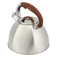 Bouilloire sifflante en acier inoxydable 3L, vente en gros usine, poignée en plastique écologique, protection contre la surchauffe, design moderne