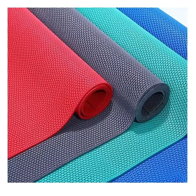 Eco-friendly Outdoor Carpet Decks PVC Anti Slip Floor Cobrindo Impermeável Anti Slip Outdoor PVC Carpet para Piscina