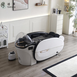 ShiLu Factory Modern Salon Waschen Haar Rücken <span class=keywords><strong>Massage</strong></span> Stuhl Shampoo Bett Spa Kopf Wasser therapie Zirkulation Shampoo Bett - Product Image 1