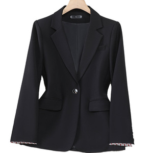 Pink Suit <b>Set</b> Women Professional Work Wear Straight Fit Notched Lapel <b>Blazer</b> Pants Office Commuting Outfit - Product Image 5