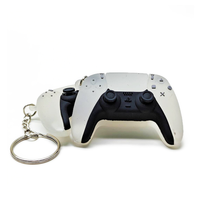 Porte-clés de style dessin animé Data Frog pour Playstation 5, accessoires de jeu, cadeau, porte-clés PS5