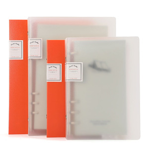 Tùy chỉnh trường văn phòng phẩm <span class=keywords><strong>A4</strong></span> A5 A6 <span class=keywords><strong>PVC</strong></span> PP Bìa Loose-Leaf xoắn ốc máy tính xách tay với chỉ số Tab <span class=keywords><strong>Divider</strong></span> cho các nhà quy hoạch - Product Image 5