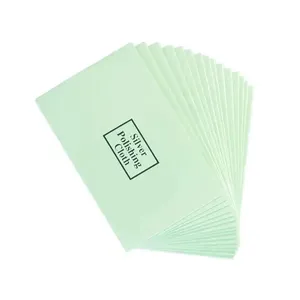 Silver Polishing Cloth Jewellery Cleaning Clean Polish Anti tarnish Cleaner Double-sided Jewelry Polishing Cloth