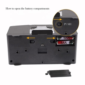 Shuffler-tarjeta de póker que funciona con batería, fácil de usar, eléctrica, negra, automática, para casa, fiesta, Club, 2 unidades - Product Image 3