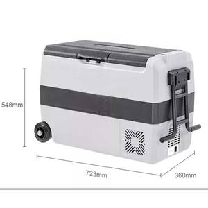 50L neveras refrigerador enfriador portátil Compresor Refrigerador <span class=keywords><strong>de</strong></span> coche Congelador Caja <span class=keywords><strong>de</strong></span> enfriamiento <span class=keywords><strong>de</strong></span> coche 12V <span class=keywords><strong>Nevera</strong></span> Caja <span class=keywords><strong>de</strong></span> enfriamiento al aire libre - Product Image 2