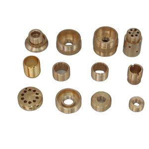 Servicios de mecanizado CNC de 3 ejes personalizados para piezas de cubierta de Motor eléctrico de acero inoxidable de aleación de latón superficie lisa torneada - Product Image 1