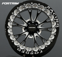 FORTRIM Drag Racing Wheels 5x114.3 5x120 15X10 17X10 18X11 Beadlock Deep Concave Forged Wheels Jantes pour bmw M2 M3 M4 G80 G82 GTR
