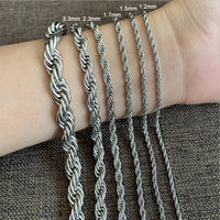 SC Personnalisé Chaîne Plaqué Or 14 Carats Maille Forçat Figaro Corde Trombone Cubaine Gourmette Maille Fine en Argent Sterling 925 pour Hommes et Femmes