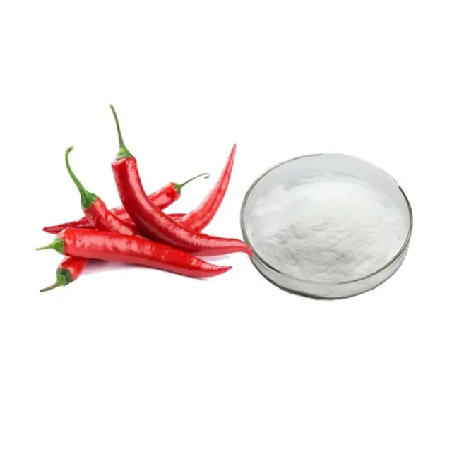 Pure Capsicum Powder Extract Capsaicin 95% Proveedor de alta calidad de grado cosmético a la venta