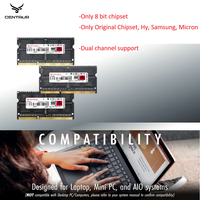 Mémoire RAM pour ordinateur portable CENTAUR 4 Go/8 Go DDR3 1600 MHz 1,35 V/1,5 V SODIMM ECC, emballée sous blister/plateau, pour ordinateurs de bureau et de jeu – En stock