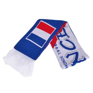 男性用デザイナーアジアスカーフアクリルニットカスタム印刷サッカーサッカーネーションファンスカーフ - Product Image 4