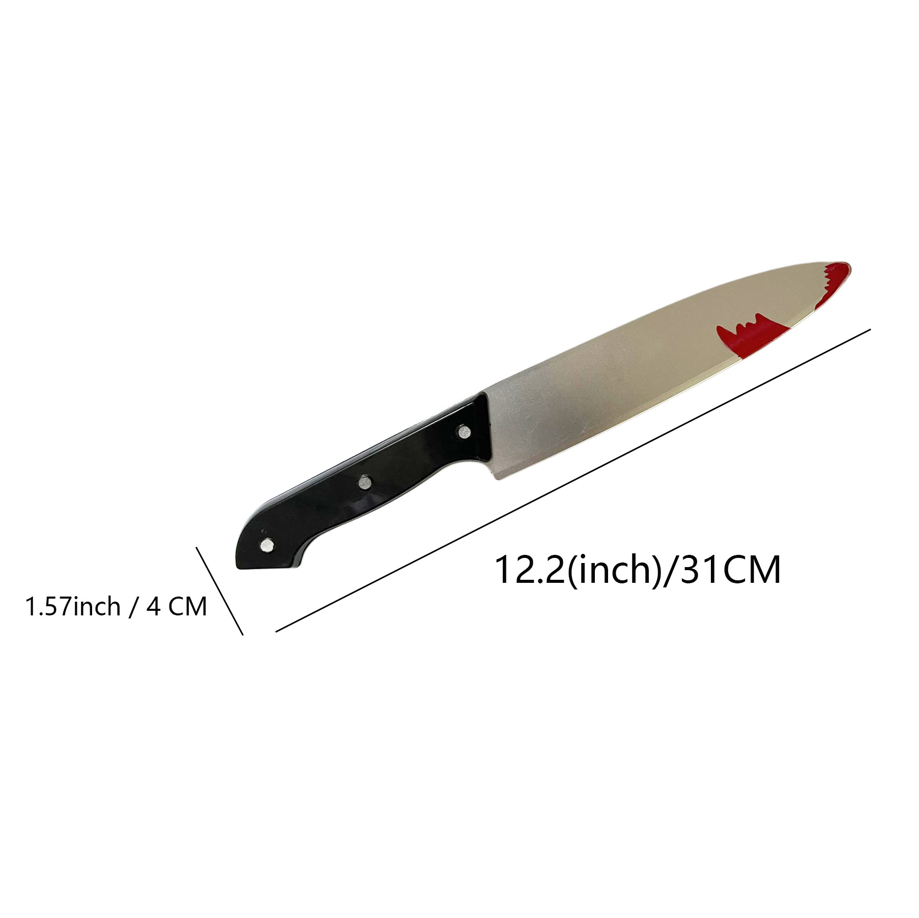 Dague fine tachée de sang - 1 pièce chacune