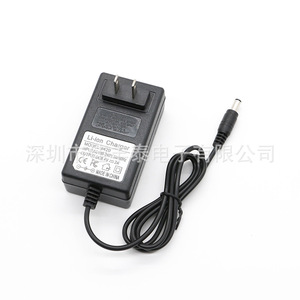 Cargador de Batería de Litio Rey.1, Salida de CC de 12.6V 2A para Carga de Paquetes de Baterías 18650 con Protección Contra Cortocircuitos - Product Image 2