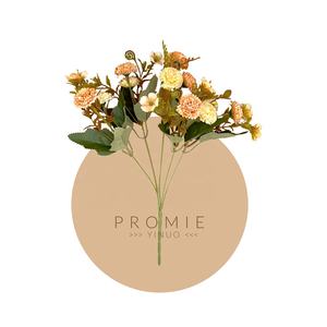 باقات زهور القرنفل الاصطناعية البلاستيكية الأكثر مبيعًا لتزيين طاولات المنزل وحفلات الزفاف وعيد الحب - Product Image 1