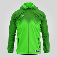 Sweat à capuche imperméable rétro vintage personnalisé sublimé pour hommes vestes coupe-vent