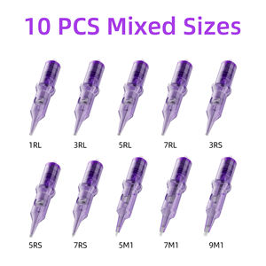 Nuevo Cartucho de <span class=keywords><strong>Aguja</strong></span> de Calidad Superior para Equipo de Tatuaje, Arte Corporal, Cartucho de <span class=keywords><strong>Aguja</strong></span> de Tatuaje Personalizable, Agujas de Microblading para Tienda - Product Image 3