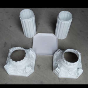 Pilar de Cerca de Jardín de Estilo Griego Romano Moderno, Decoración de Fondo para Fotografía de Bodas y Fiestas al Aire Libre - Product Image 4