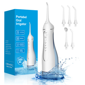 <span class=keywords><strong>H2O</strong></span> ไหมขัดฟันมืออาชีพกันน้ำ300มล. ระดับ IPX7ชาร์จ USB แบบพกพาสำหรับทำความสะอาดช่องปากแปรงสีฟันน้ำทันตกรรม - Product Image 1