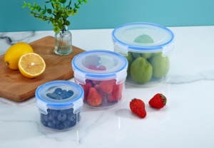 Trung Quốc-thực hiện lò vi ba kín thực phẩm lưu trữ <span class=keywords><strong>container</strong></span> PP nhựa Nhà Bếp Đựng thức ăn tổ chức cho ngũ cốc lưu trữ Jar - Product Image 6