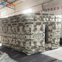 Jeux de sport gonflables Bunker pour Paintball Airsoft Archery